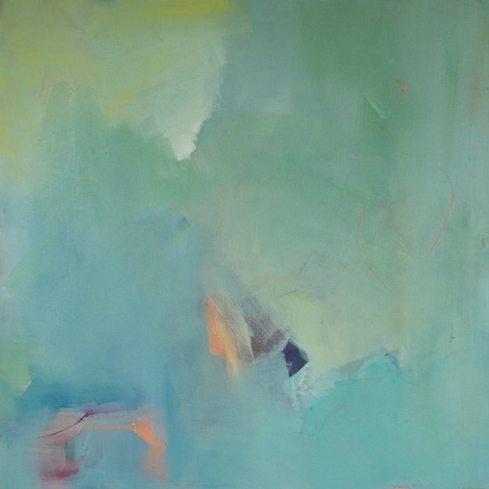 Sailing with the Sky1, 30x30, oil